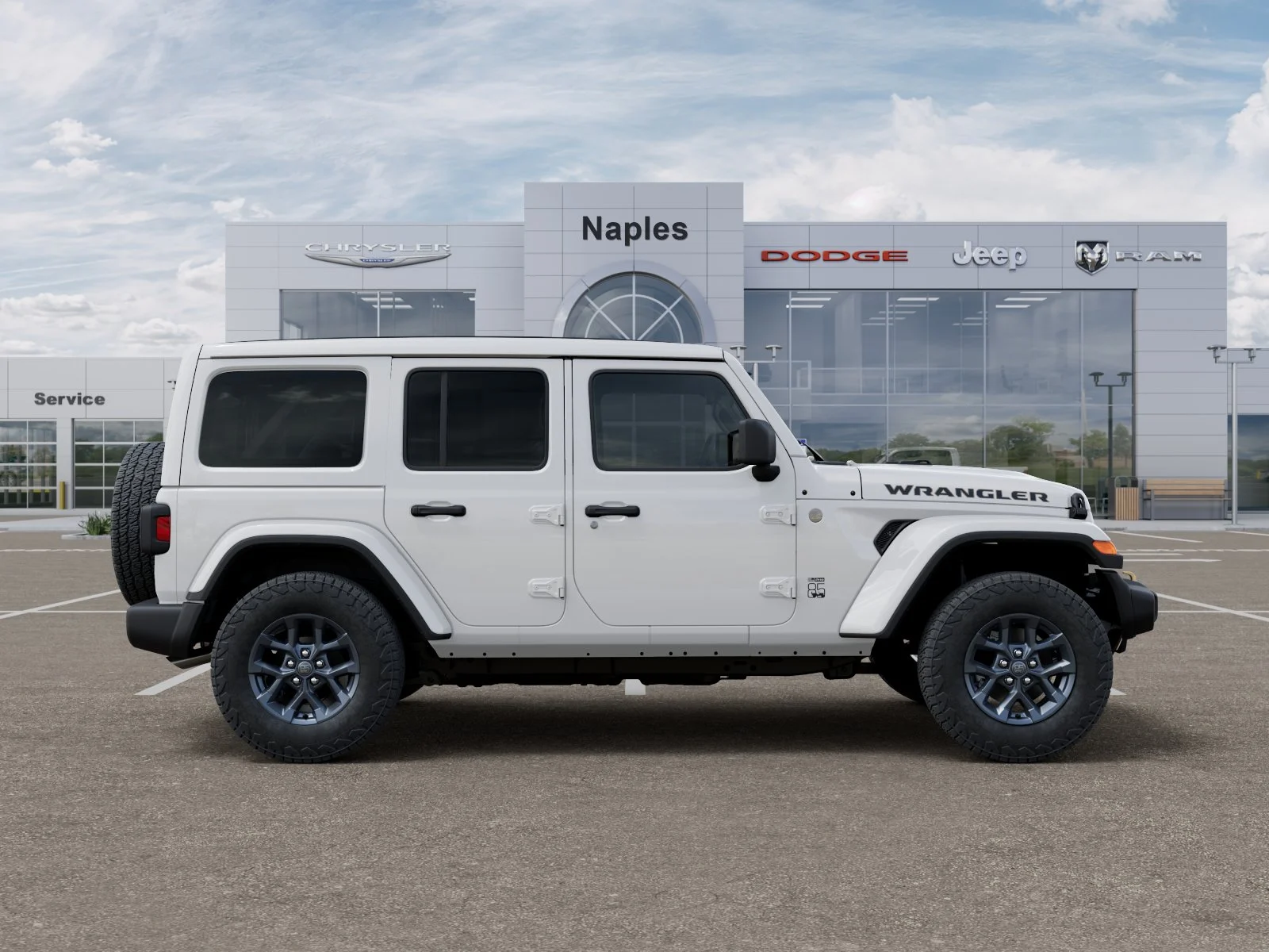 New 2026 Bright White Clear-Coat Exterior Paint Jeep 85th Anniversary image 47