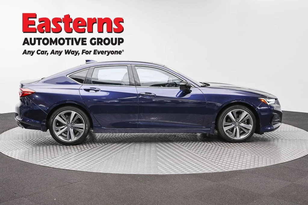 Used 2021 Blue Acura Advance image 4