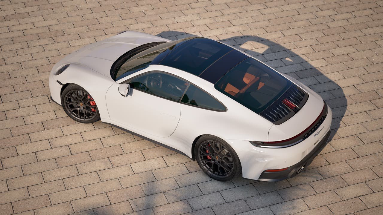 New 2027 White Porsche Carrera S image 4