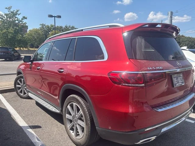 Used 2021 Red Mercedes-Benz GLS 450 image 4