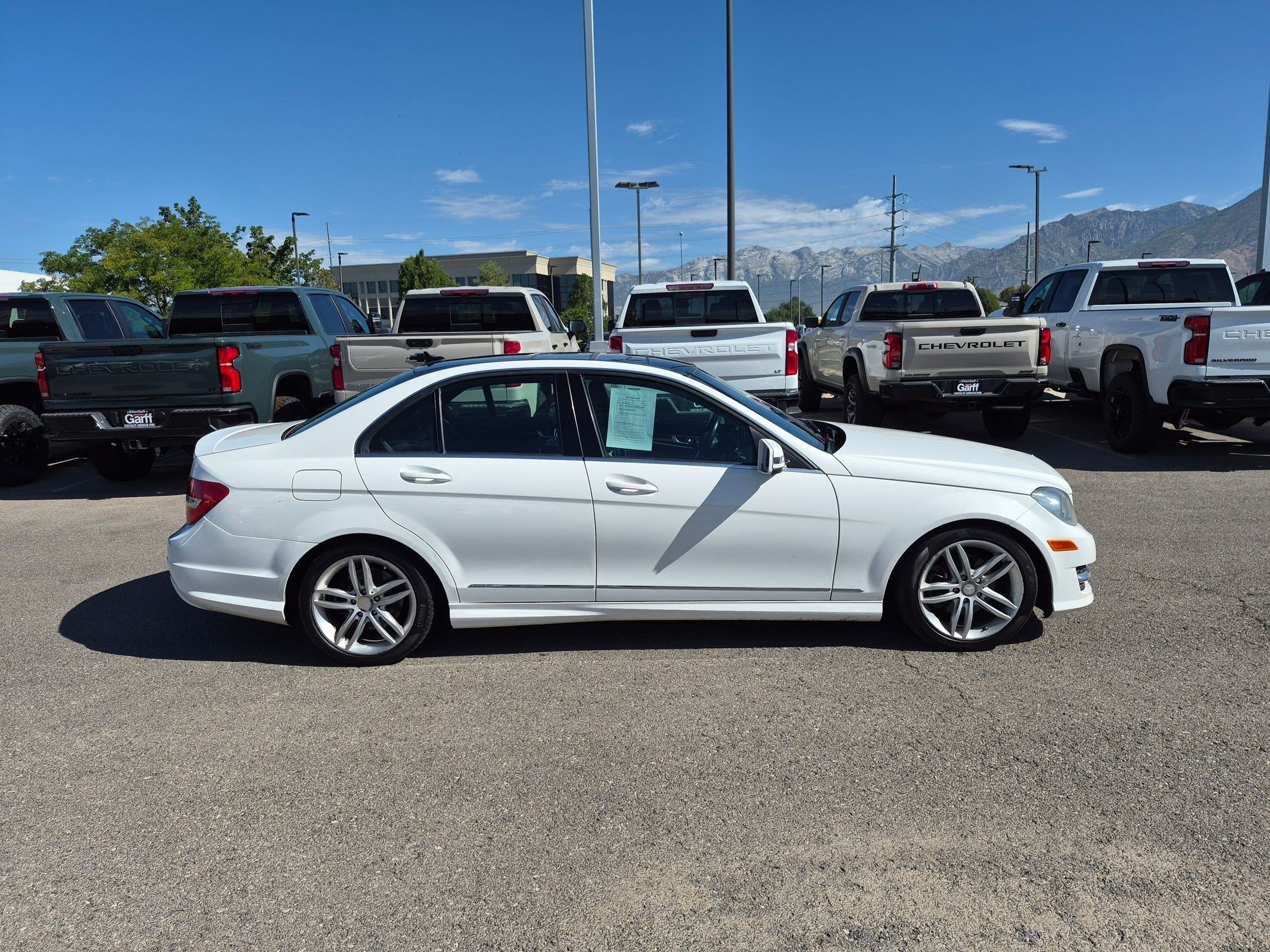 Used 2013 Mercedes-Benz C-Class C250 Sport with VIN WDDGF4HBXDA782615 for sale in American Fork, UT