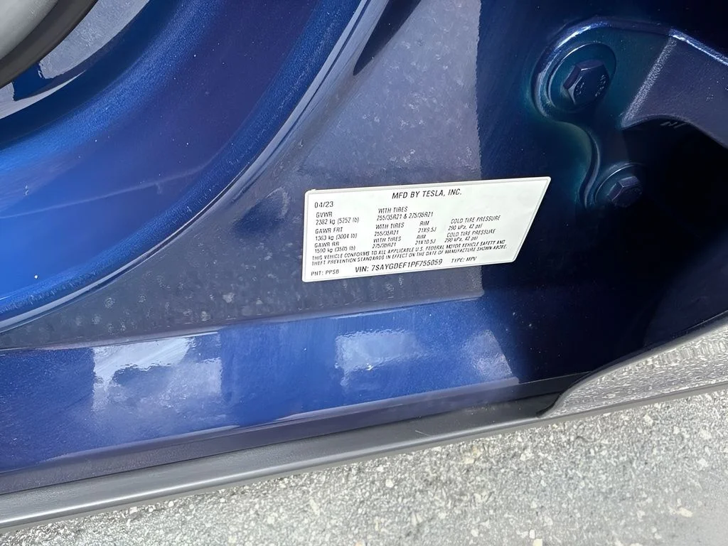 Used 2023 Blue Tesla Performance image 27