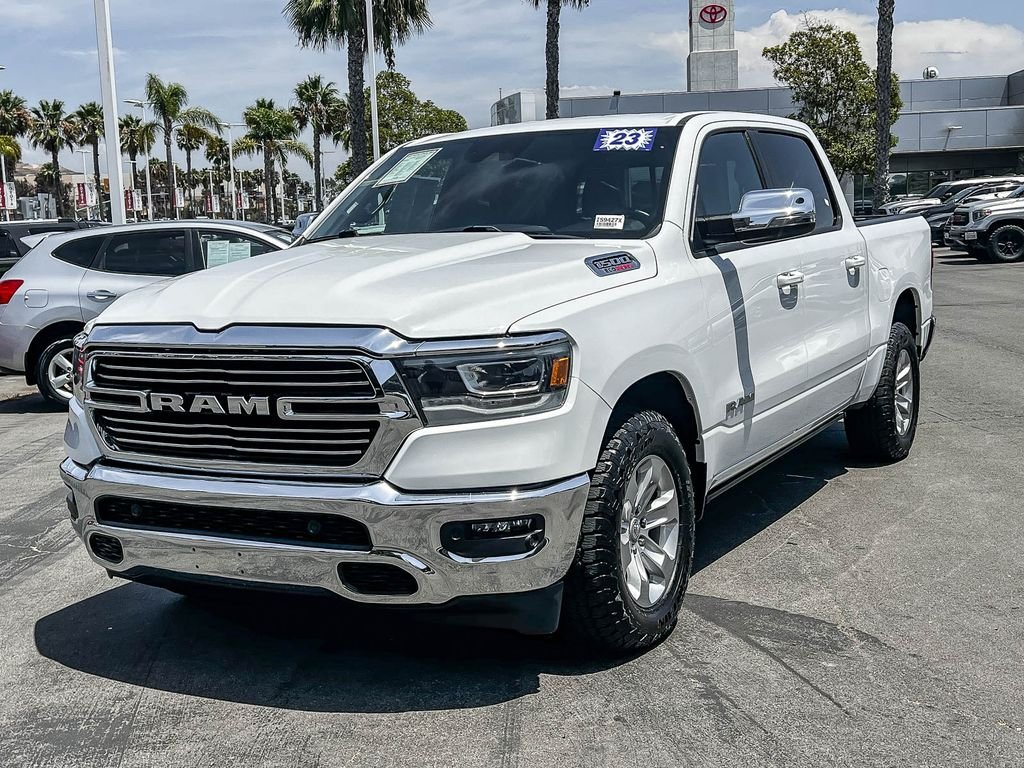 Used 2023 Bright White Clearcoat Ram Laramie image 3