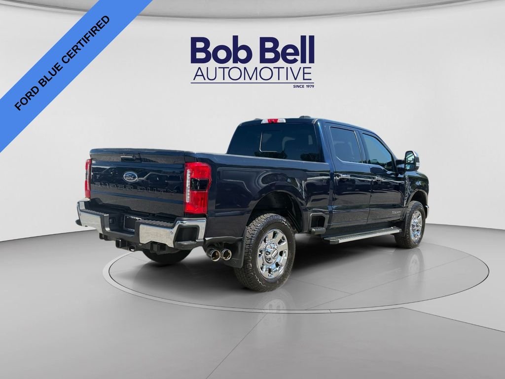 Certified Used 2023 Blue Metallic Ford Lariat image 7