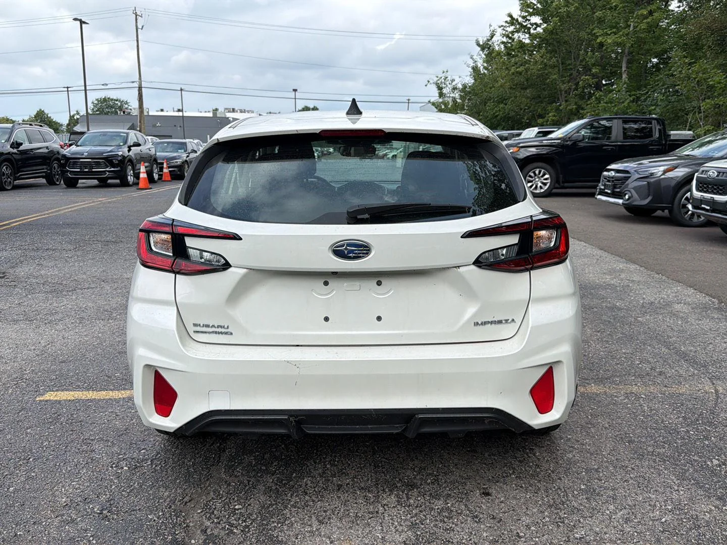 Used 2024 Crystal White Pearl Subaru Sport image 9