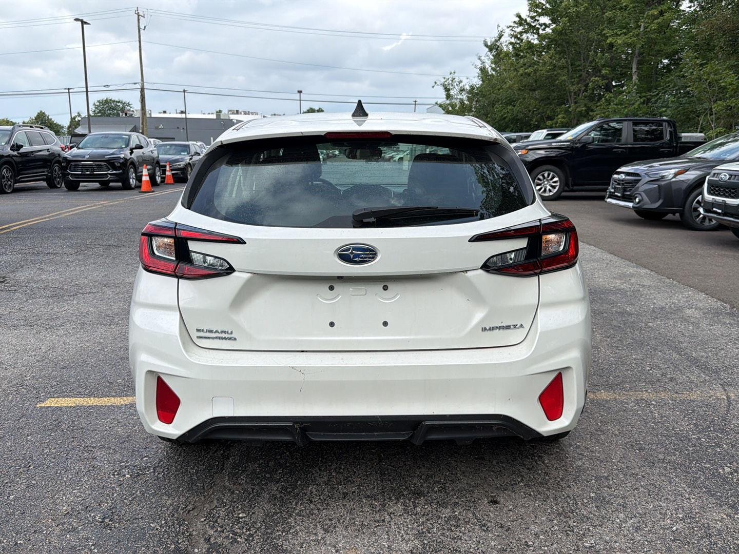 Used 2024 Crystal White Pearl Subaru Sport image 9