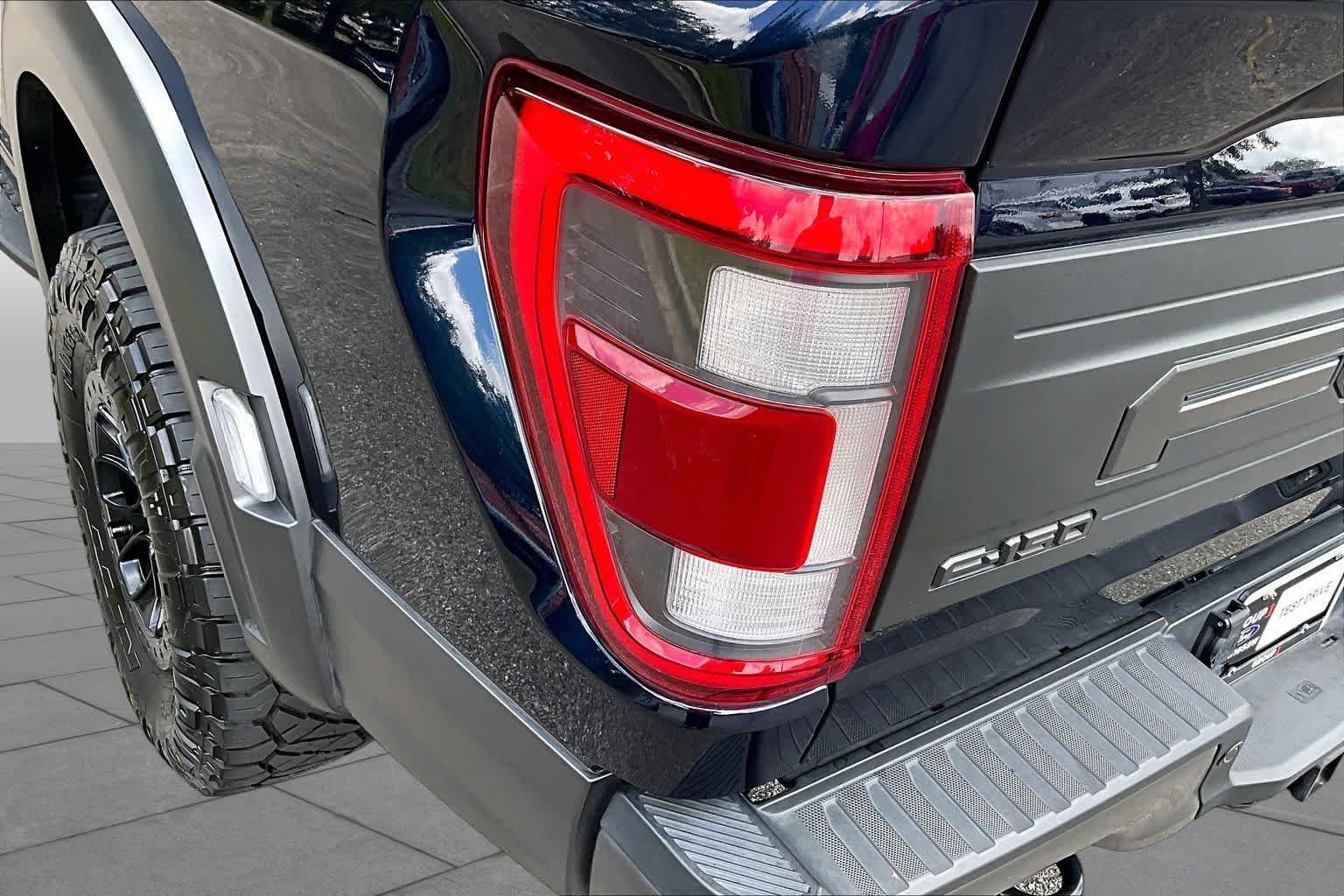 Used 2022 Antimatter Blue Metallic Ford Raptor image 28