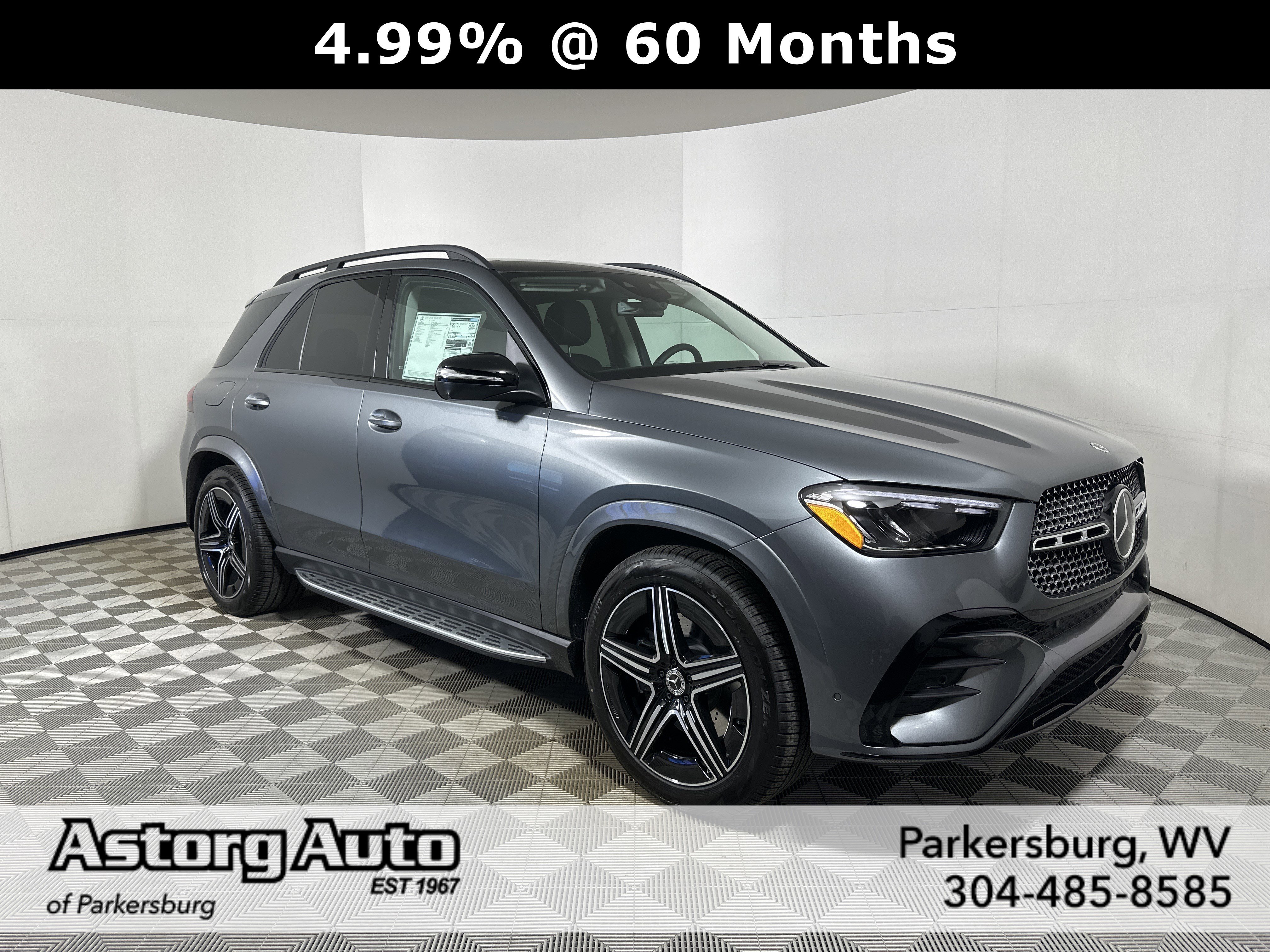 New 2026 Selenite Grey Metallic Mercedes-Benz GLE 450 image 1