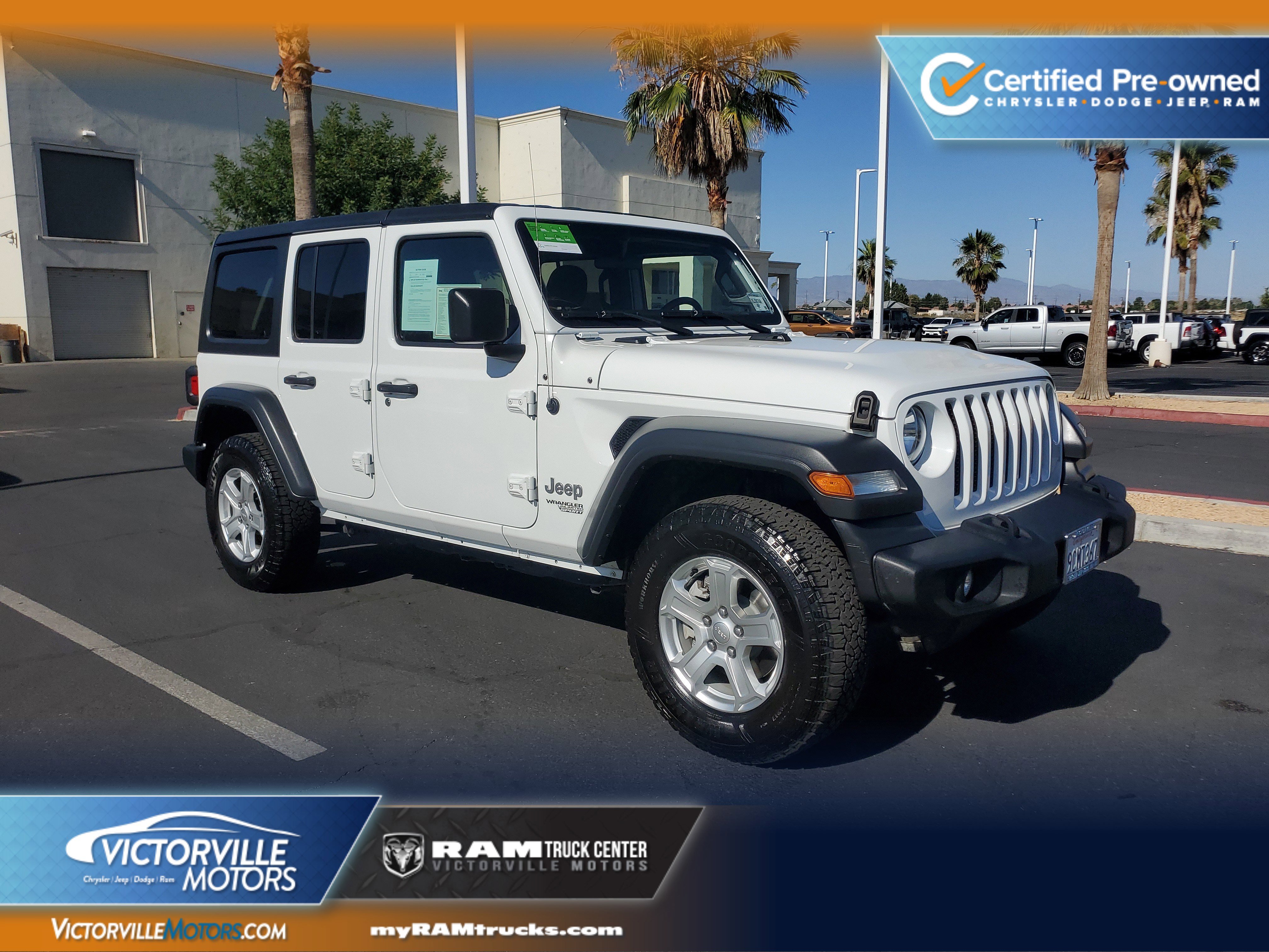 2020 Jeep Wrangler Unlimited Sport S 4WD