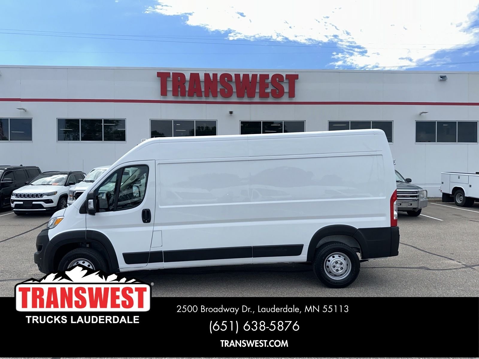 Used 2023 RAM ProMaster Cargo Van Base with VIN 3C6LRVDG0PE606026 for sale in Minneapolis, Minnesota
