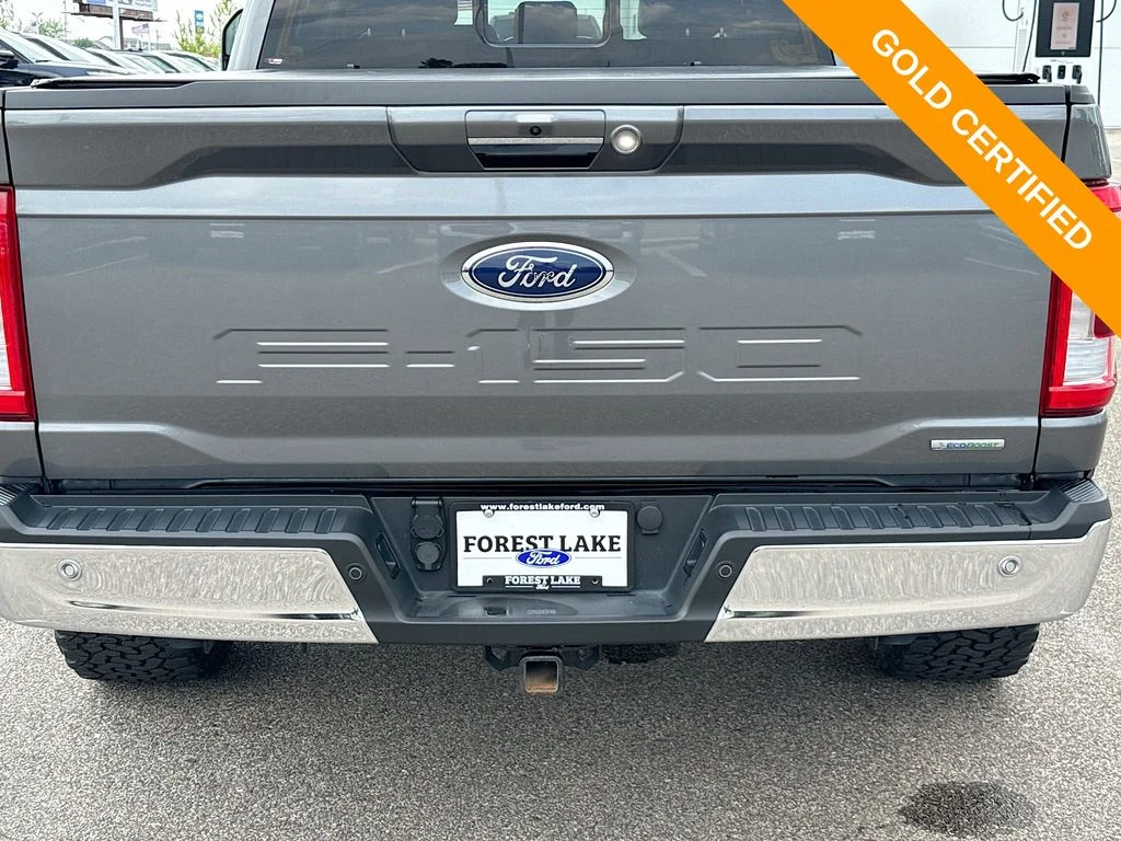 Used 2021 Gray Metallic Ford Lariat image 22