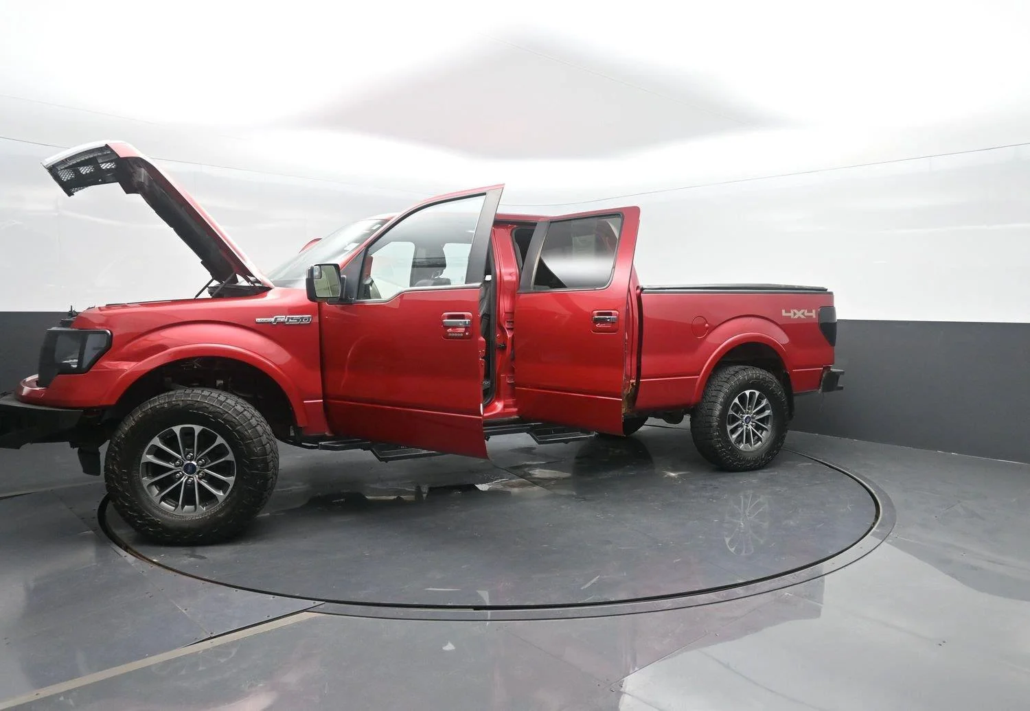 Used 2012 Red Candy Metallic Tinted Clearcoat Ford Lariat image 48