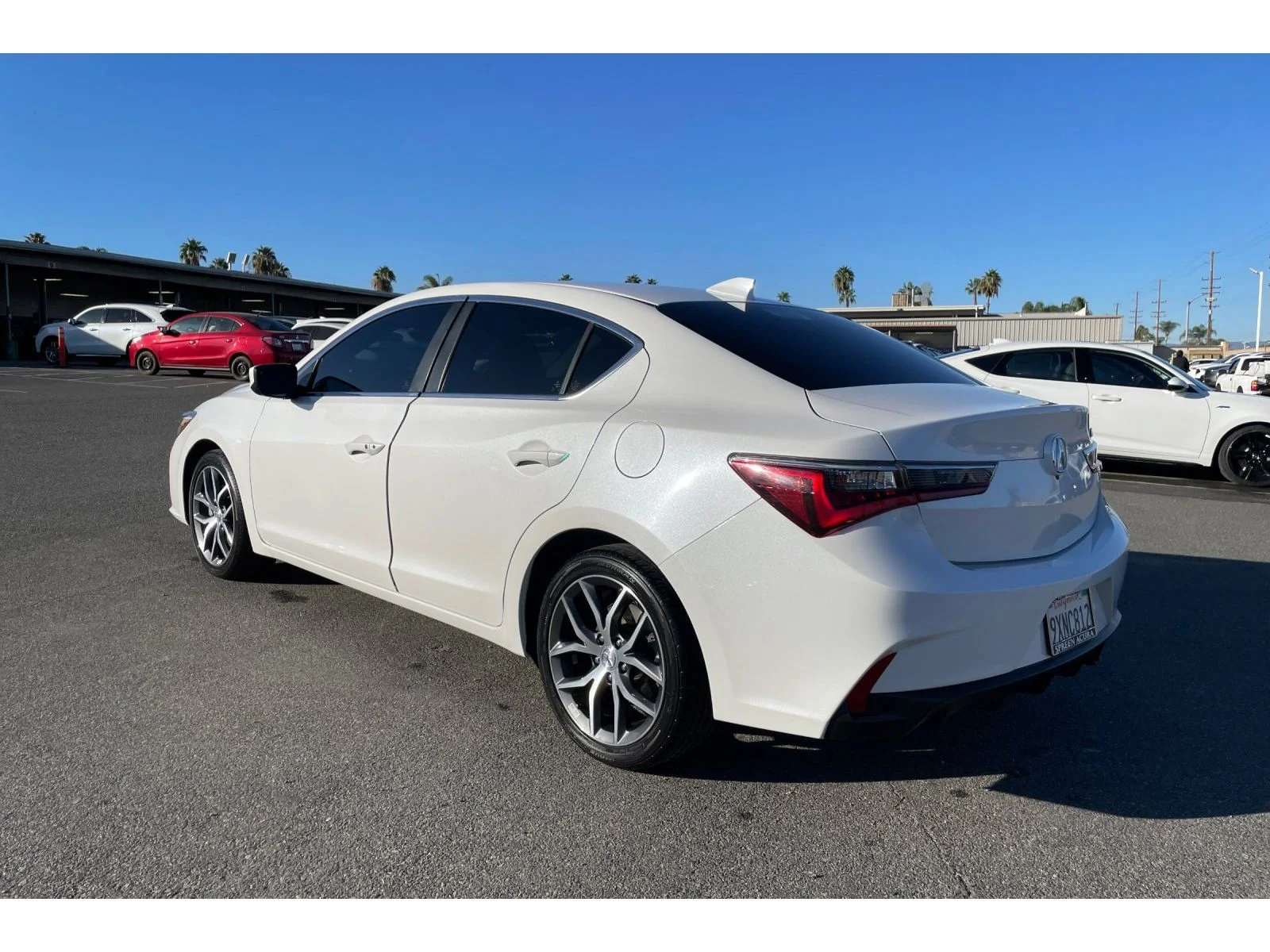 Used 2020 Platinum White Pearl Acura w/Technology Pkg image 3