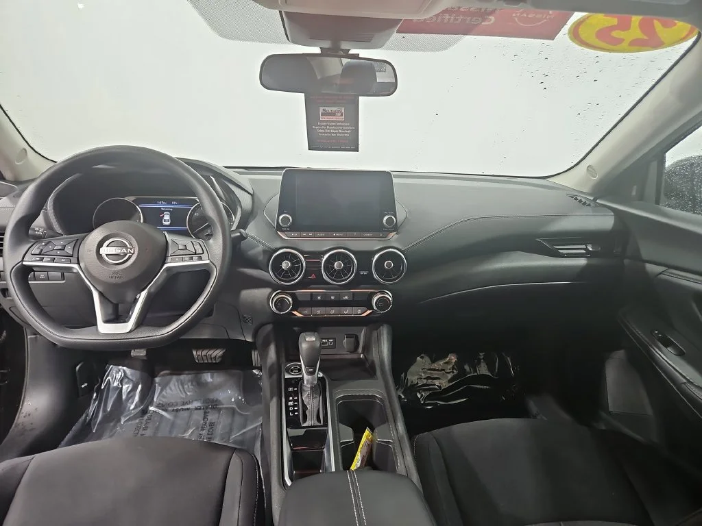 Certified Used 2025 Super Black Nissan SV image 14