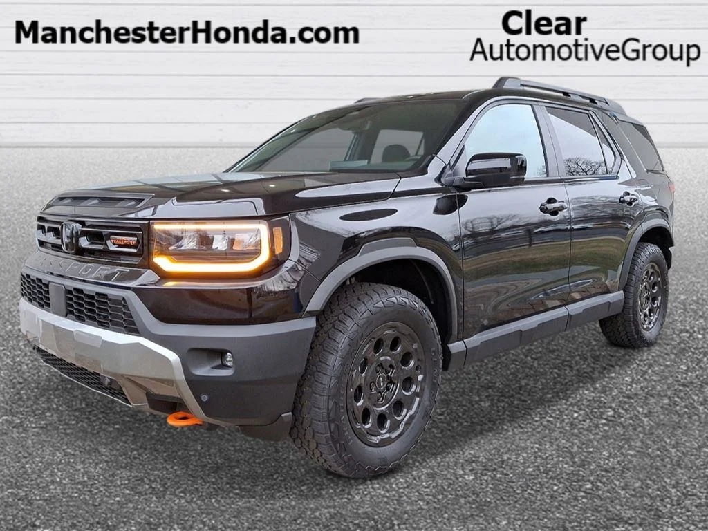 New 2026 Crystal Black Pearl Honda TrailSport Blackout image 1