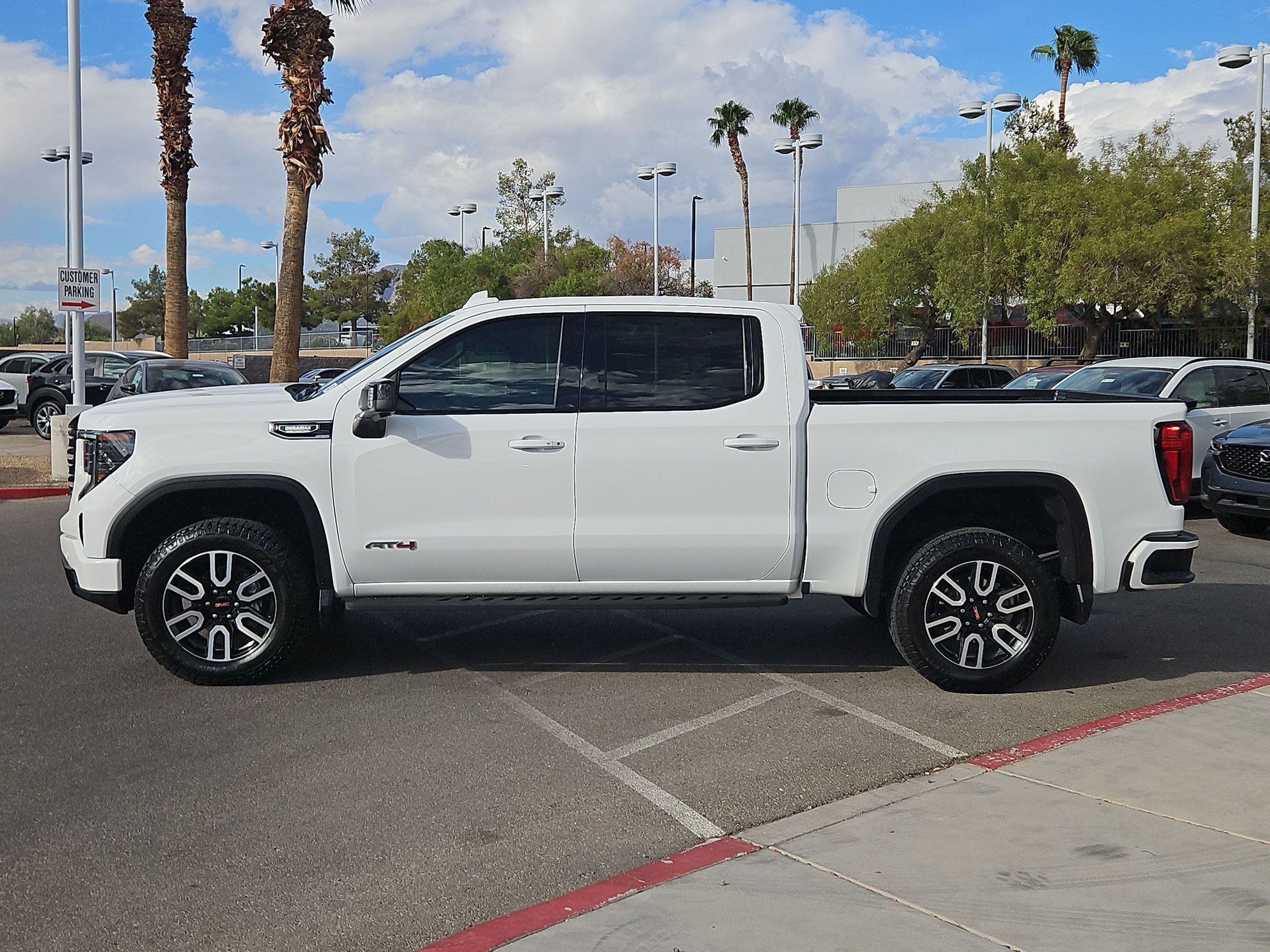 Used 2025 Summit White GMC AT4 image 3