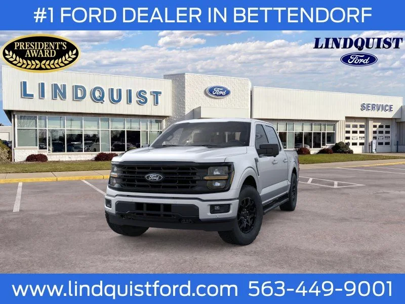 New 2026 Iconic Silver Metallic Ford XLT image 2