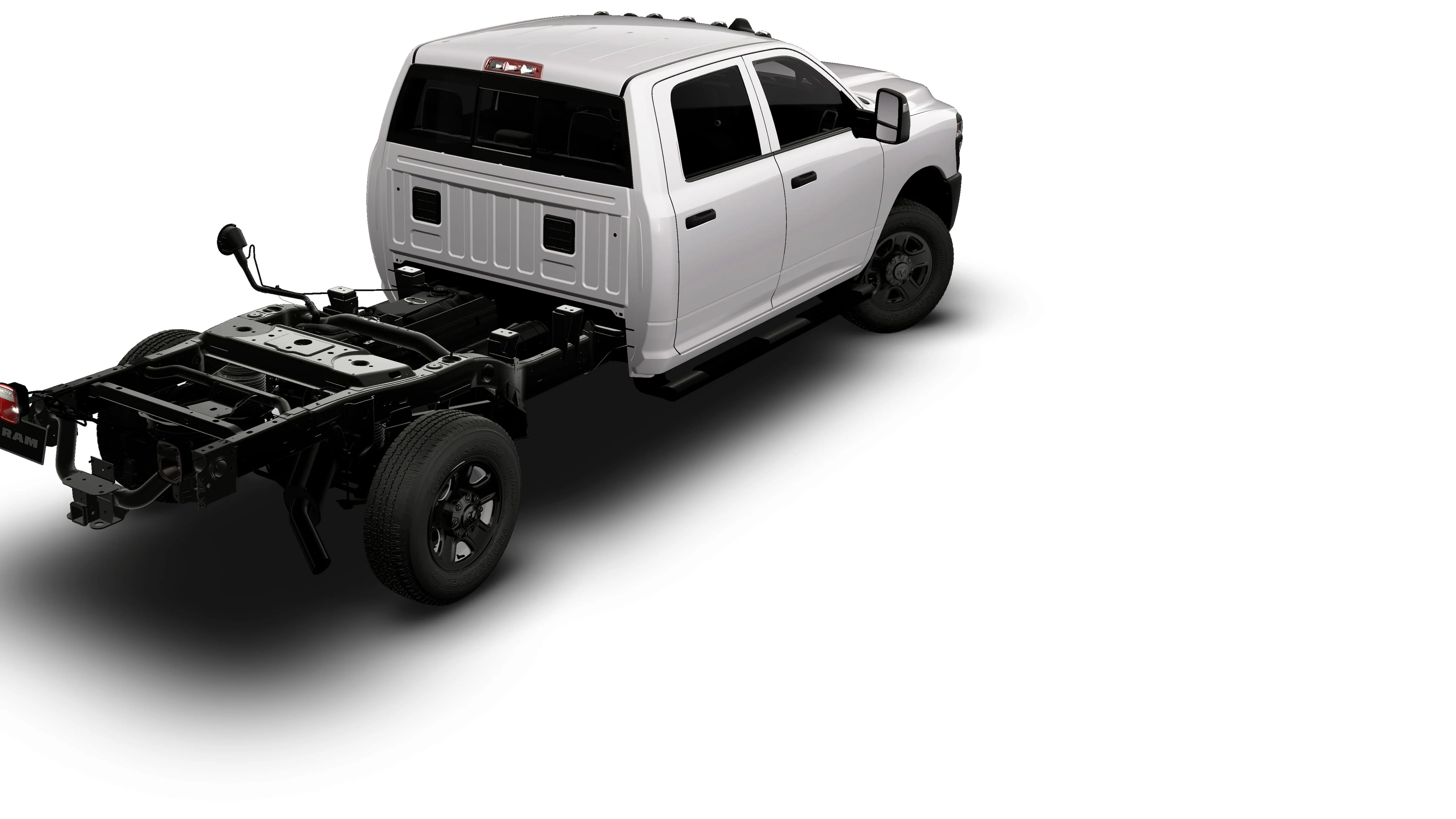 New 2026 Bright White Clear-Coat Exterior Paint RAM TRADESMAN image 14