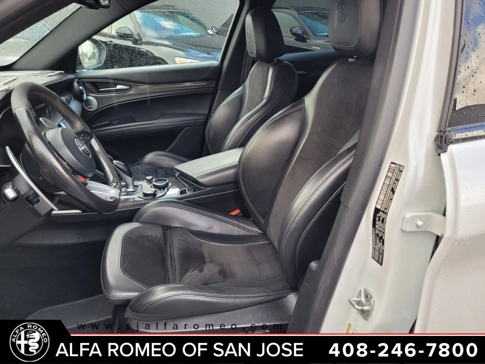Used 2018 White Alfa Romeo Quadrifoglio image 7