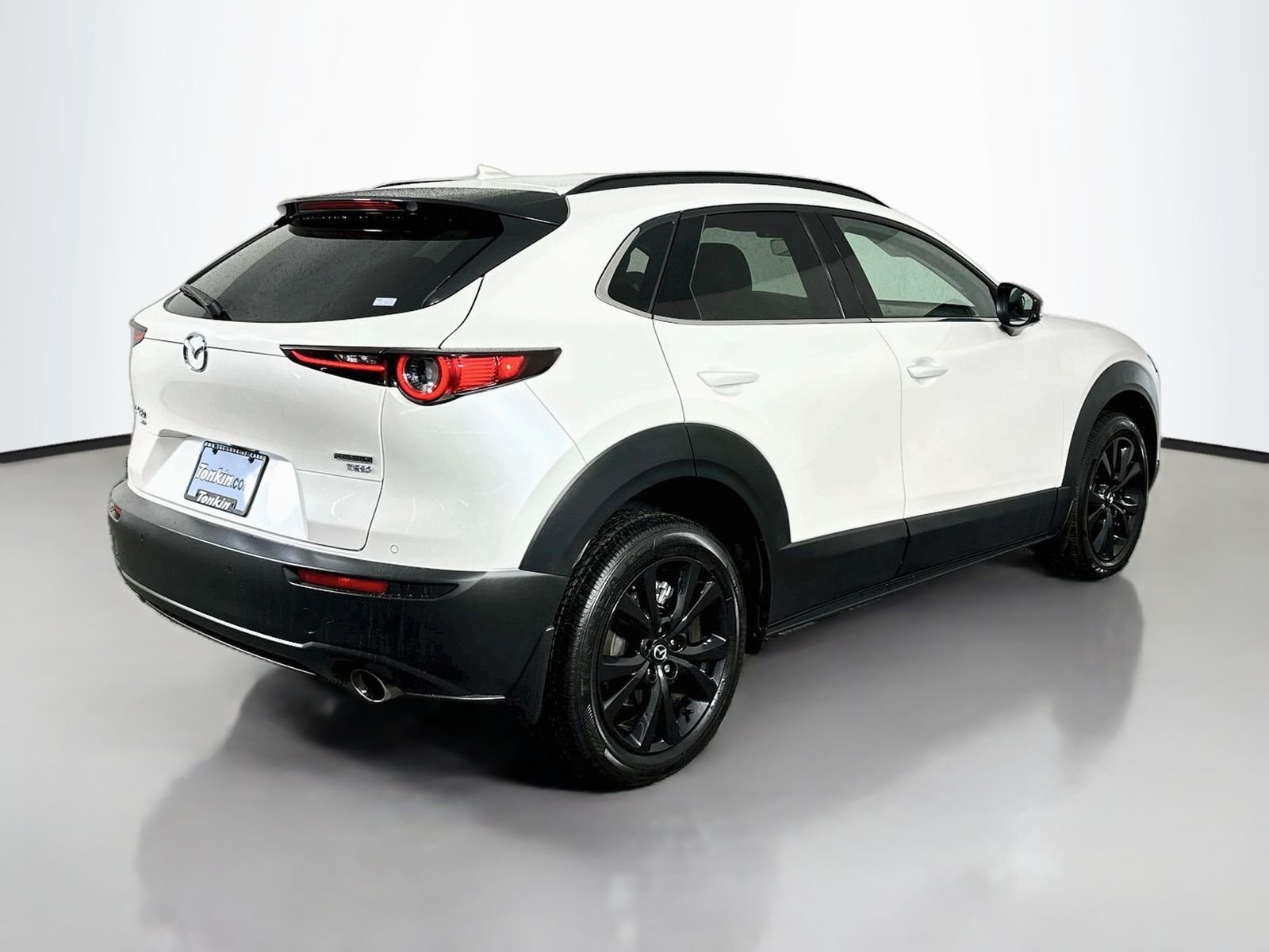 Certified Used 2025 Snowflake White Pearl Mazda 2.5 Turbo Premium Plus Package Sunroof Radar Cruise CarPlay image 7