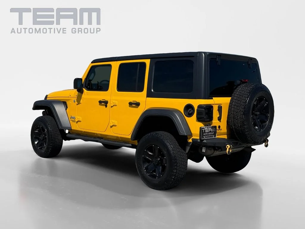 Used 2019 Yellow Jeep Unlimited Sport S image 5