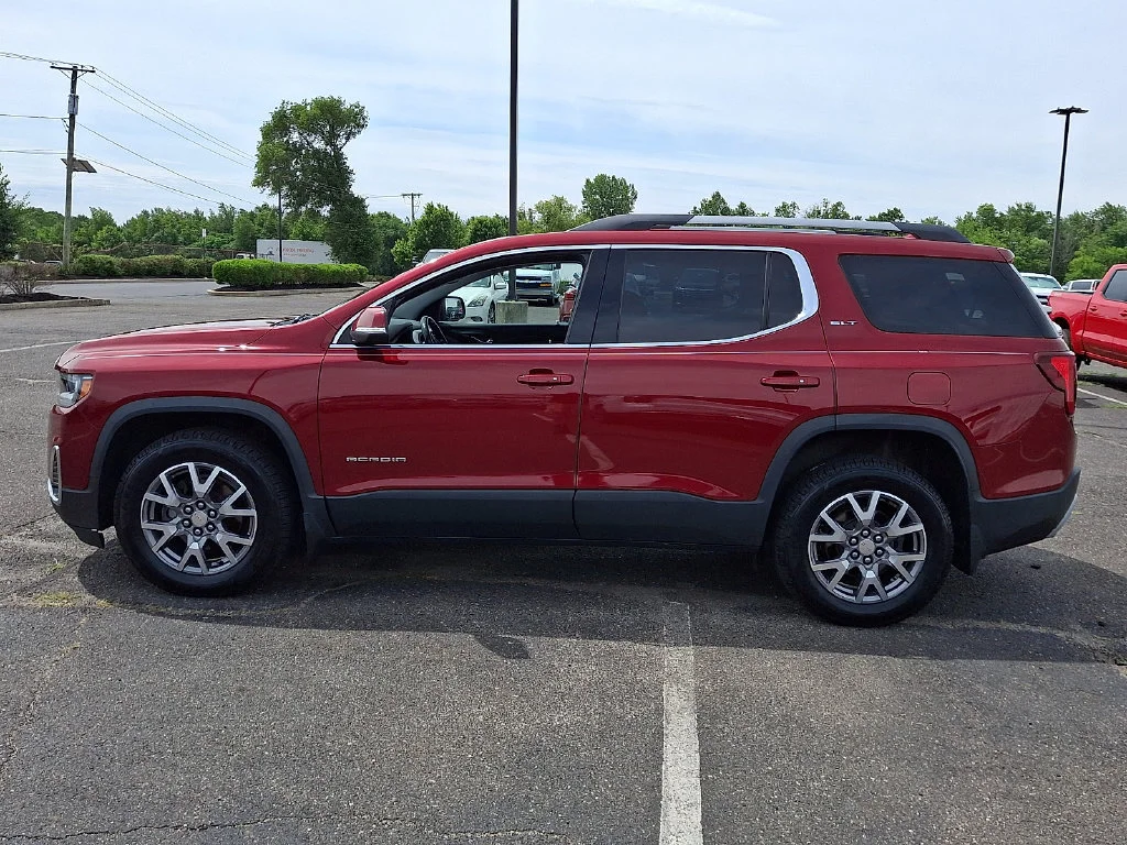 Used 2020 RED QUARTZ TINTCOAT GMC SLT image 7