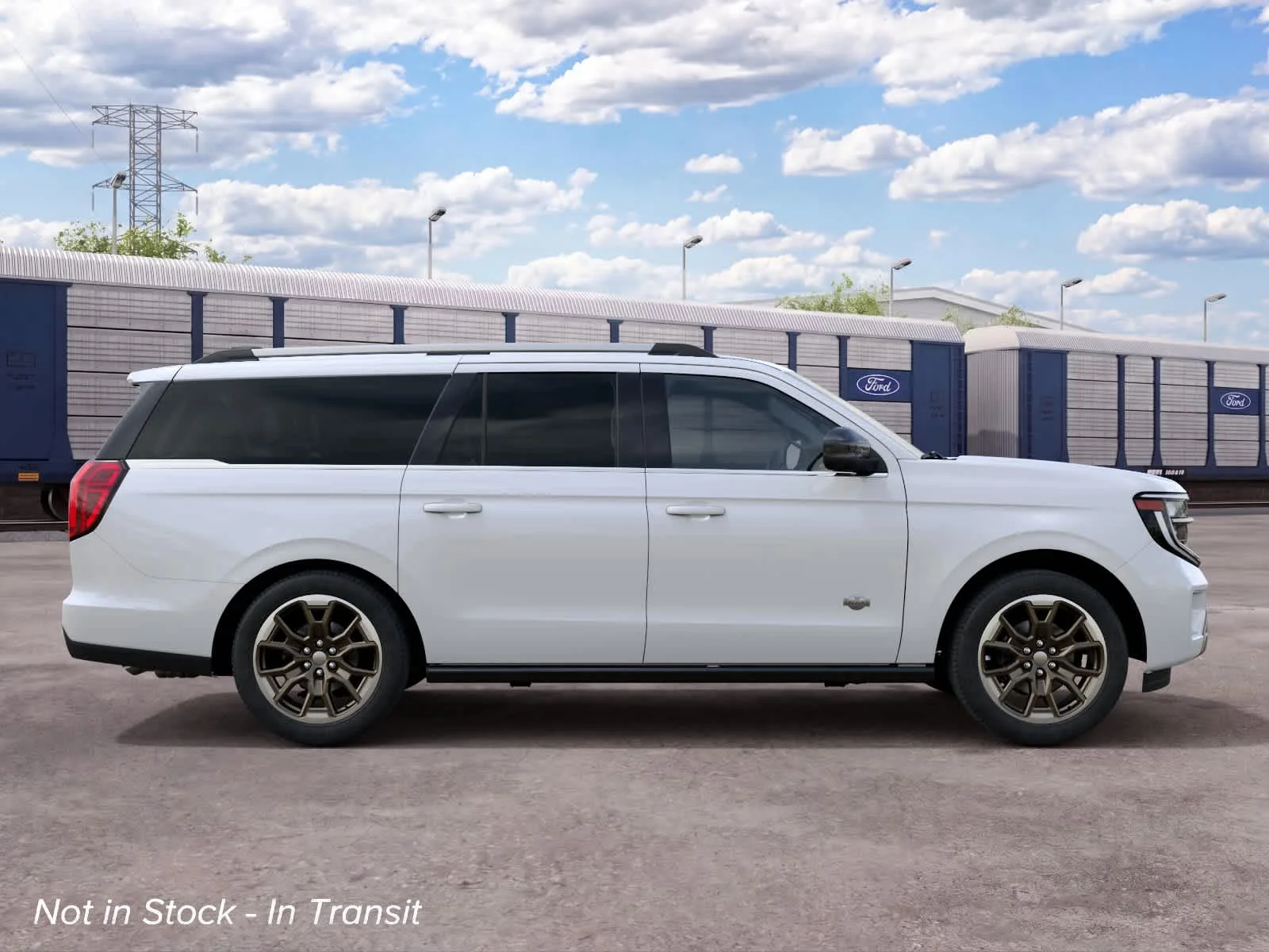 New 2027 Star White Metallic Tri-Coat Ford MAX King Ranch® image 5