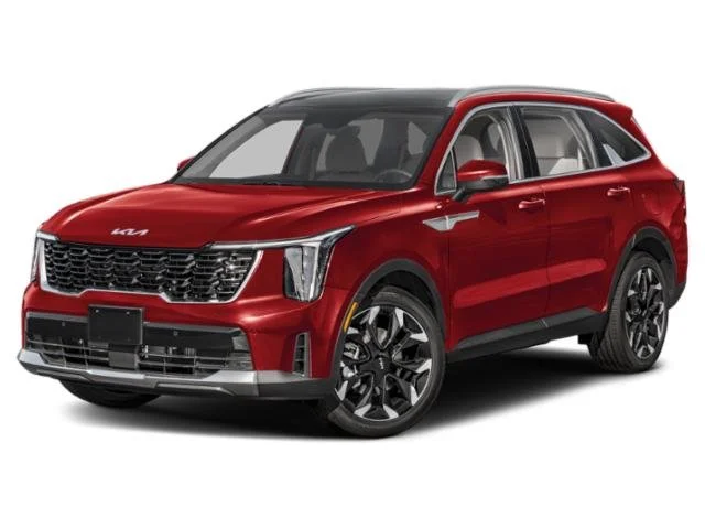New 2025 Dawning Red Kia EX image 1