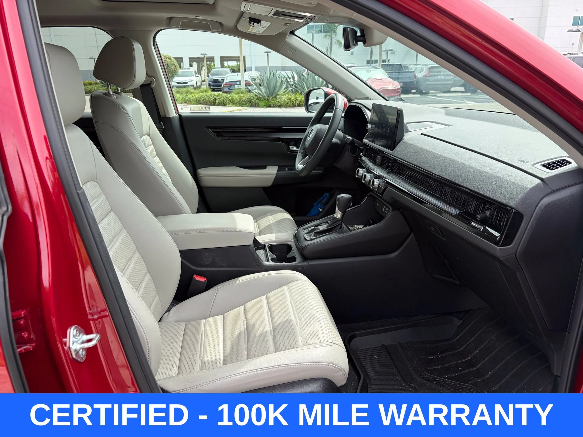 Certified Used 2024 Radiant Red Metallic Honda EX-L image 17