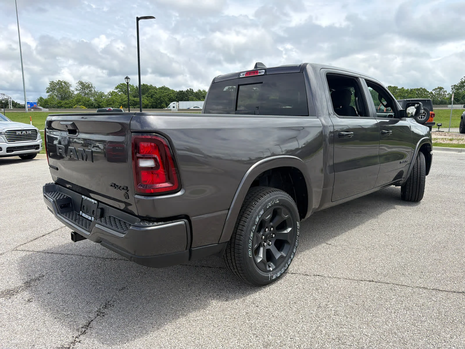 New 2026 Granite Crystal Metallic Clear-Coat Exterior Paint RAM Big Horn image 9