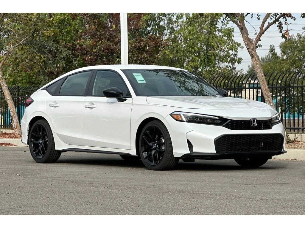 New 2026 Platinum White Pearl Honda Sport image 2