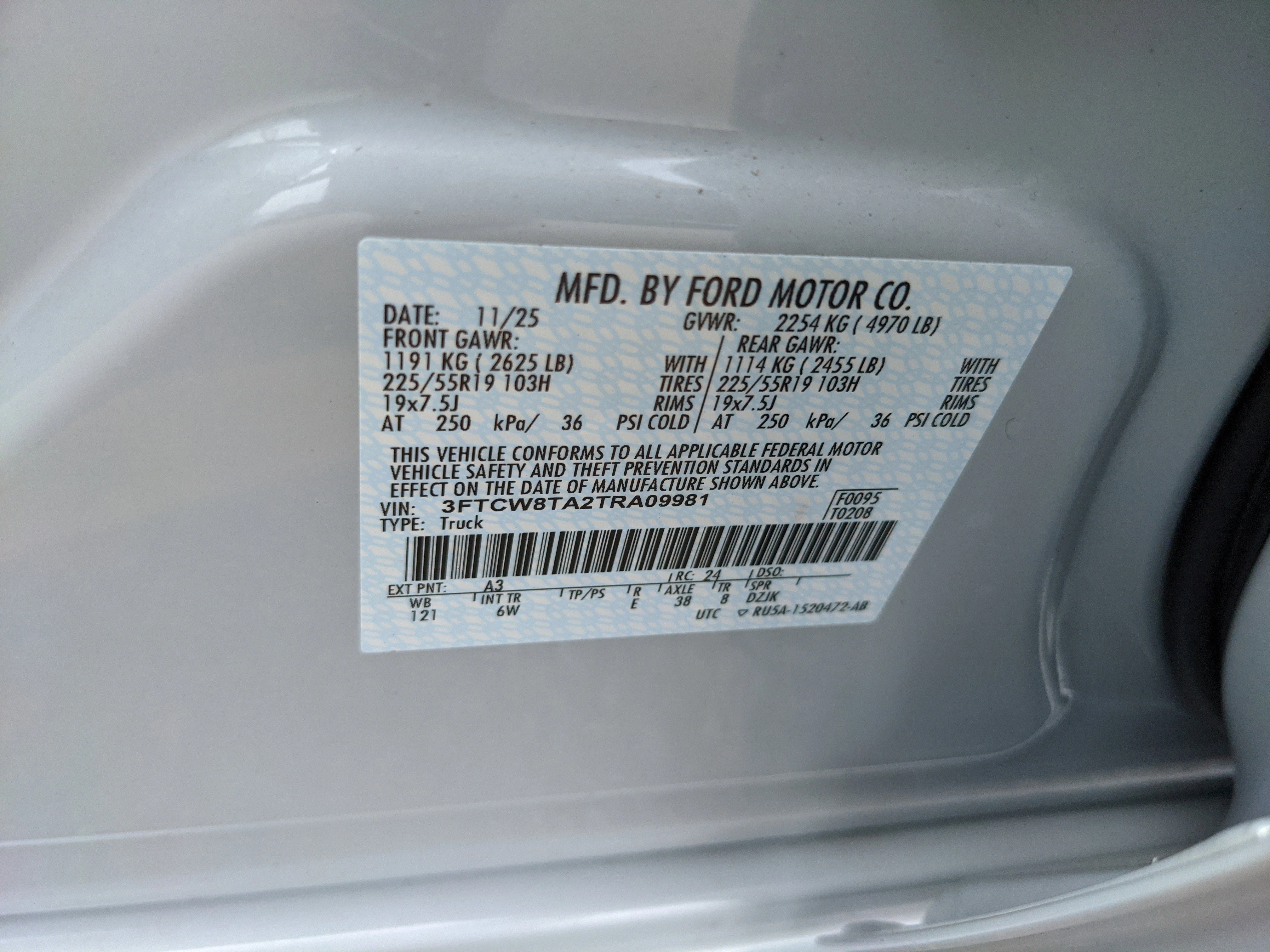 New 2026 Space White Metallic Ford Maverick Lobo™ image 34