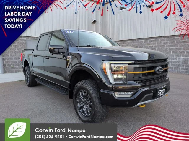 Certified Used 2023 Black Ford Tremor image 1