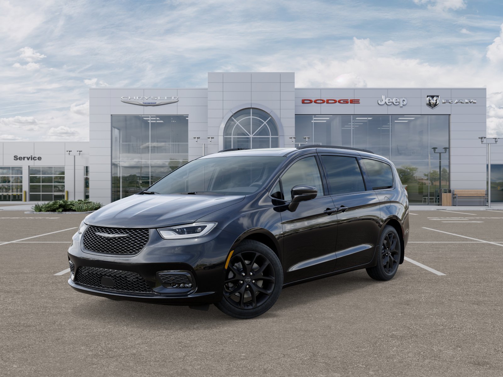 New 2026 Diamond Black Crystal Pearl-Coat Exterior Paint Chrysler Limited image 27