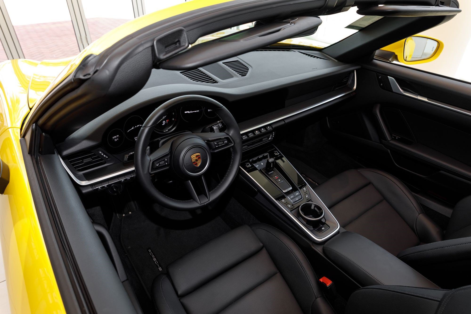 Used 2022 Racing Yellow Porsche Carrera image 16