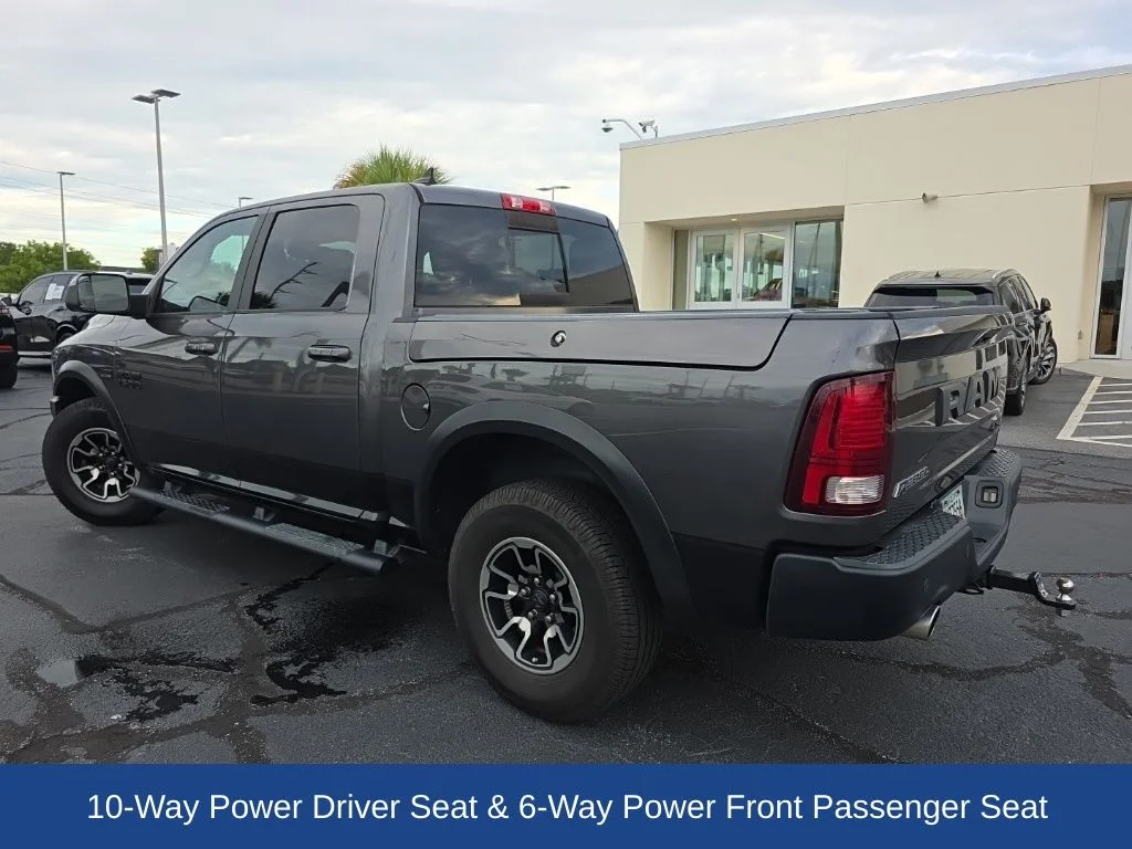 Used 2017 Granite Crystal Clearcoat Metallic Ram Rebel image 4