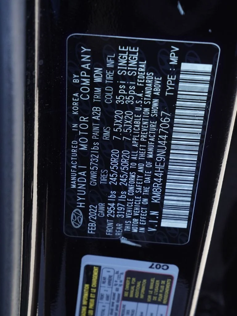 Certified Used 2022 Black Hyundai SEL image 42