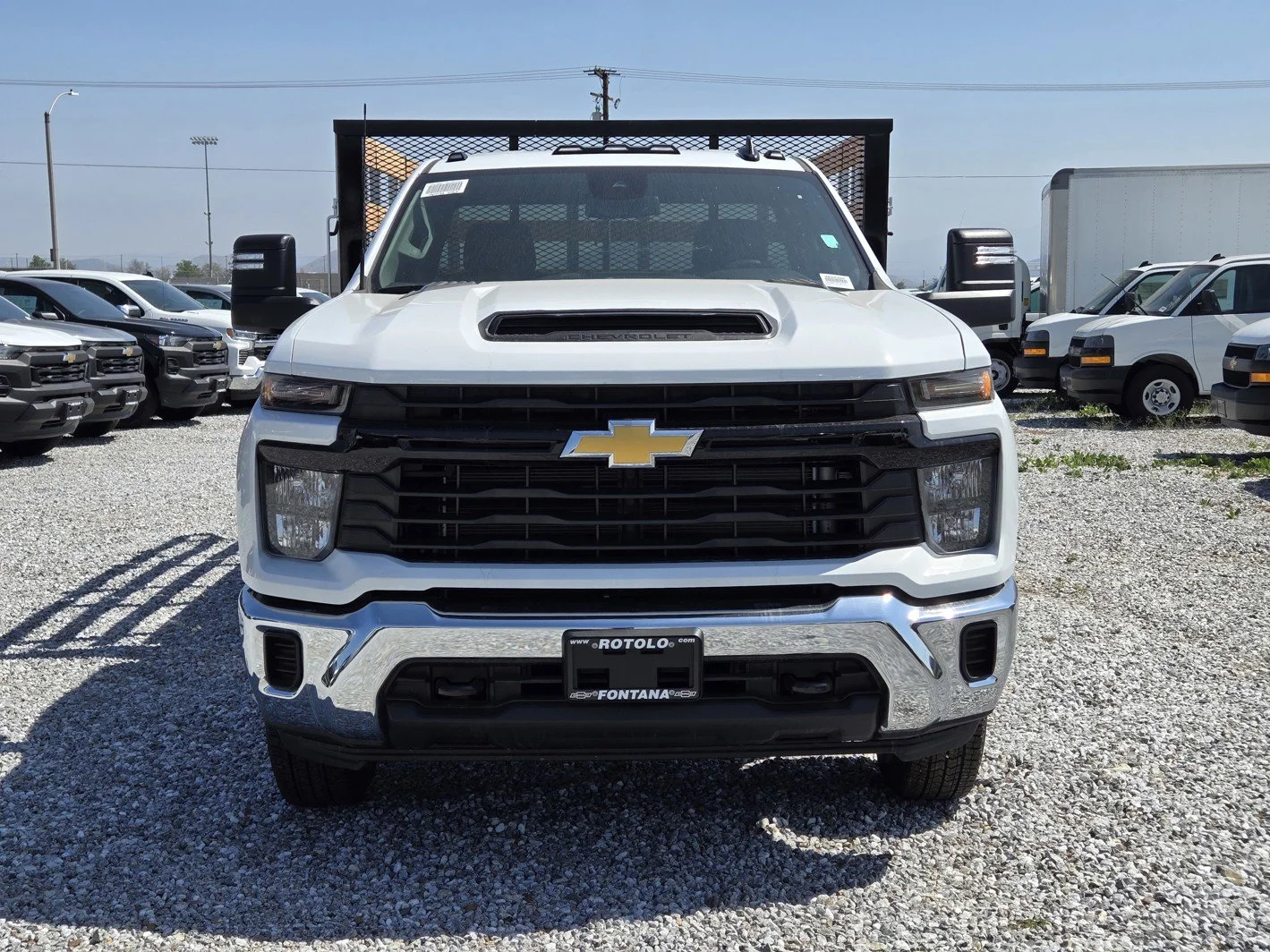 New 2026 Summit White Chevrolet Work Truck image 2