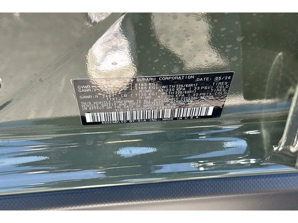 New 2026 ALPINE GREEN Subaru Premium image 26