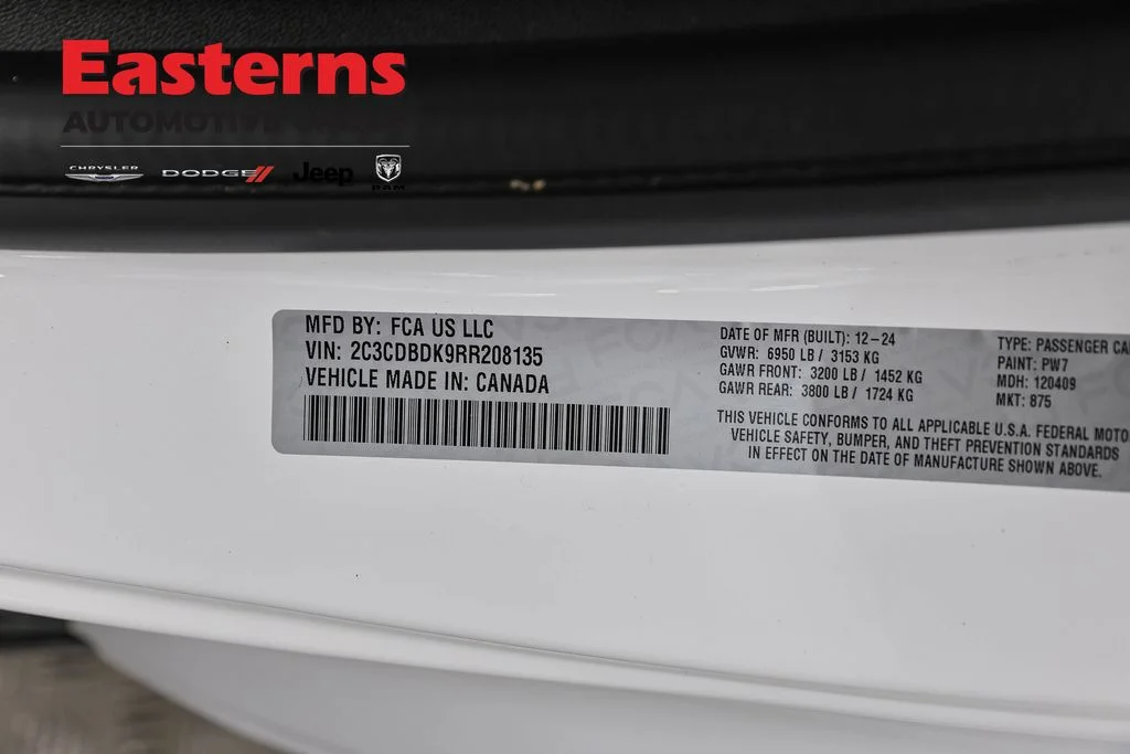Certified Used 2024 White Dodge R/T Scat Pack image 33