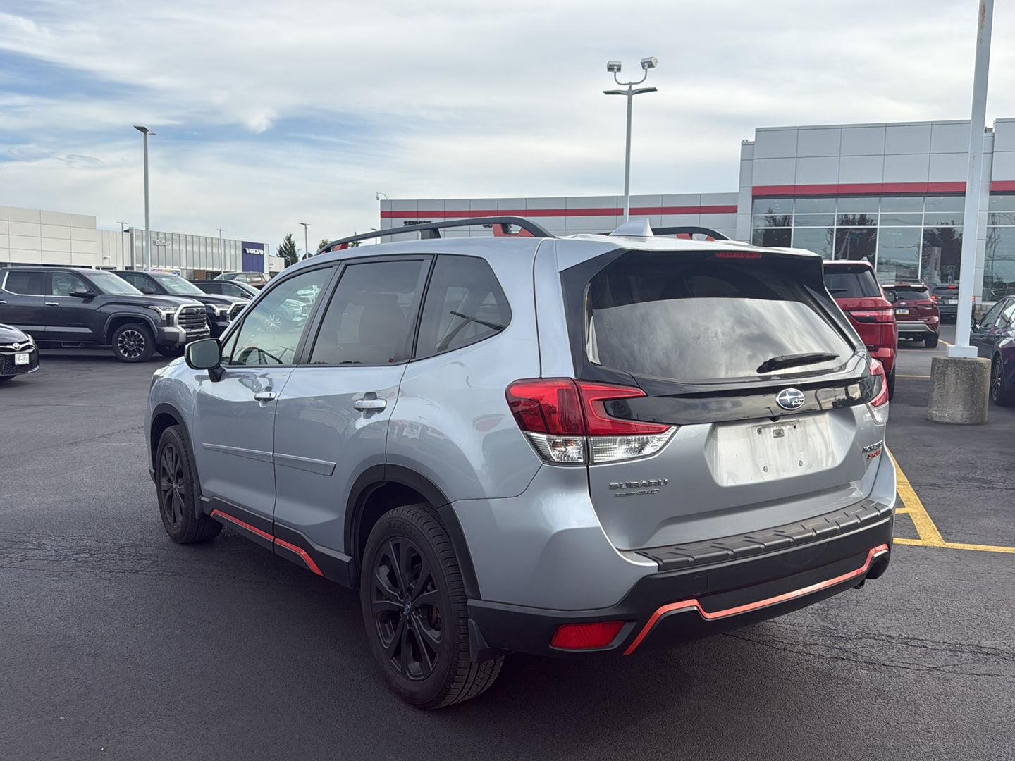 Used 2019 Ice Silver Metallic Subaru Sport image 5