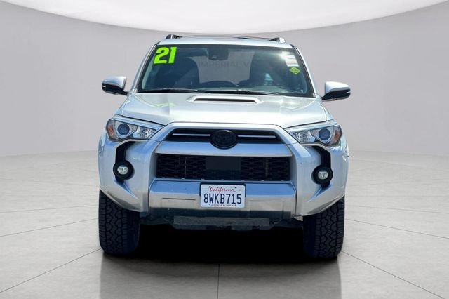 Used 2021 Silver Toyota TRD Off-Road Premium image 9