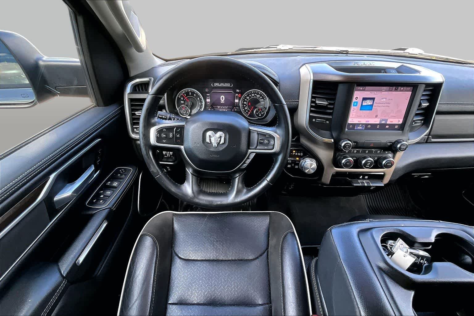 Used 2022 Granite Crystal Metallic Clearcoat Ram Laramie image 6