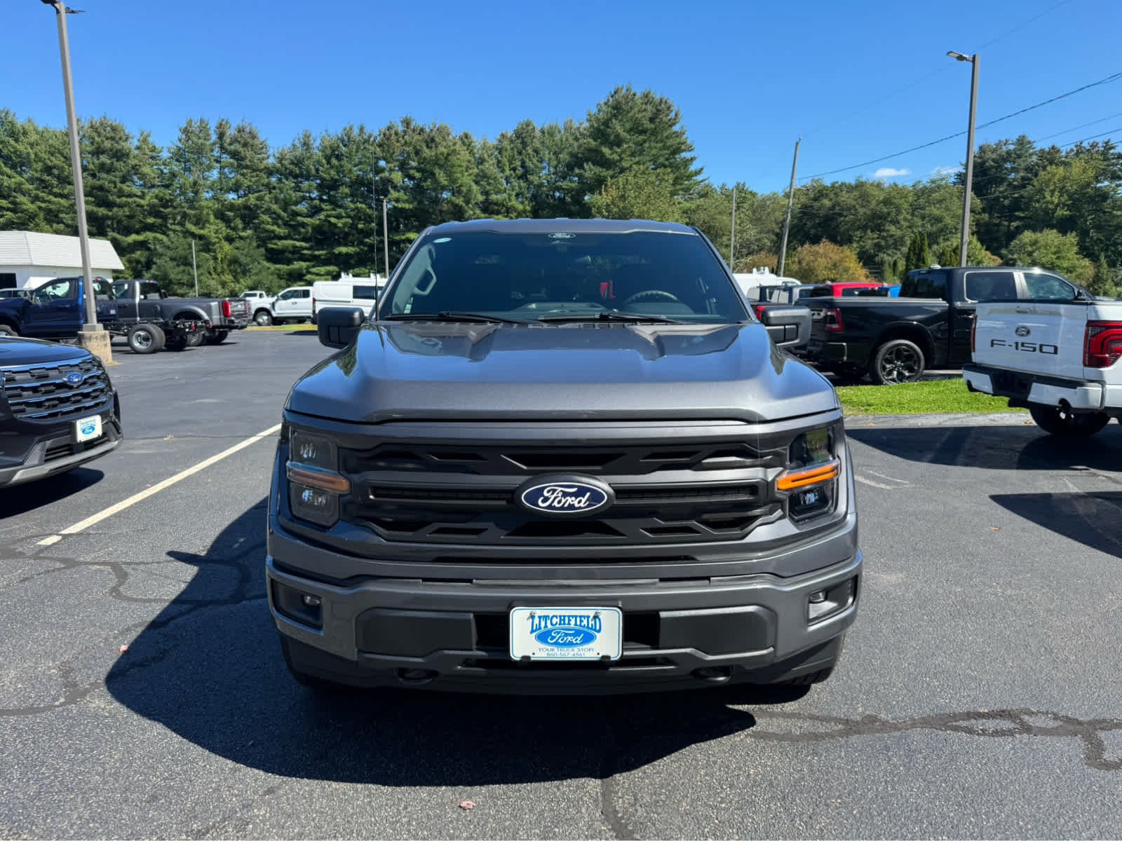 Used 2025 Carbonized Gray Ford STX image 9