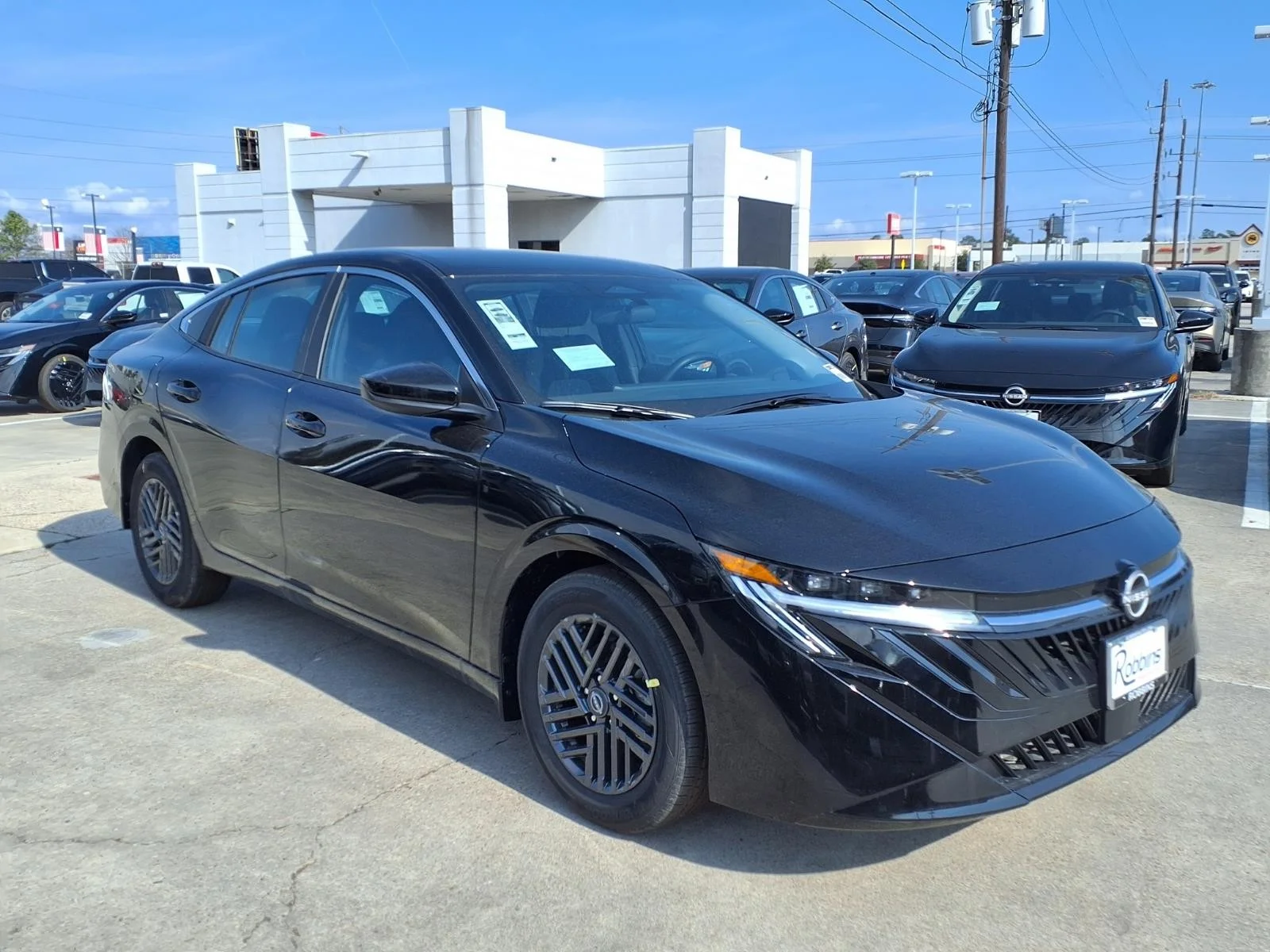 2026 Nissan Sentra SV Black at Robbins Nissan