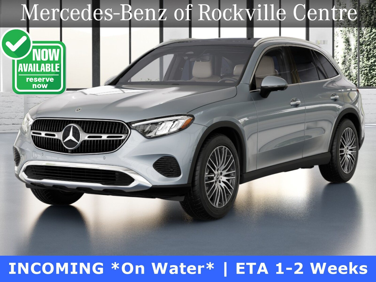 New 2027 Cirrus Silver Metallic Mercedes-Benz GLC 300 image 1