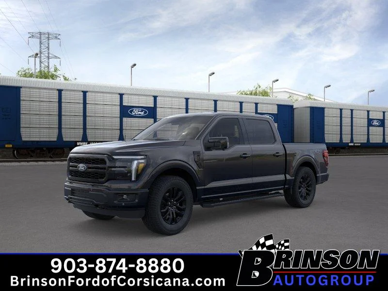 New 2026 Agate Black Metallic Ford Lariat® image 1