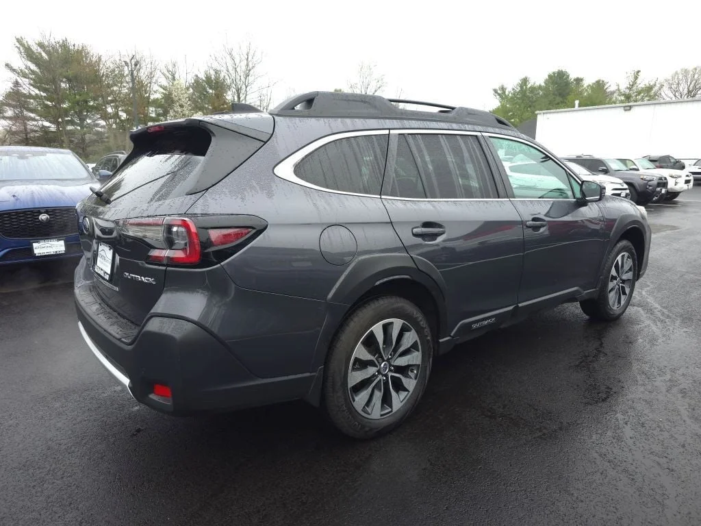 Used 2024 Magnetite Gray Metallic Subaru Limited AWD w/ Power Moonroof, Heated Steering Wheel & Nav Pkg image 3