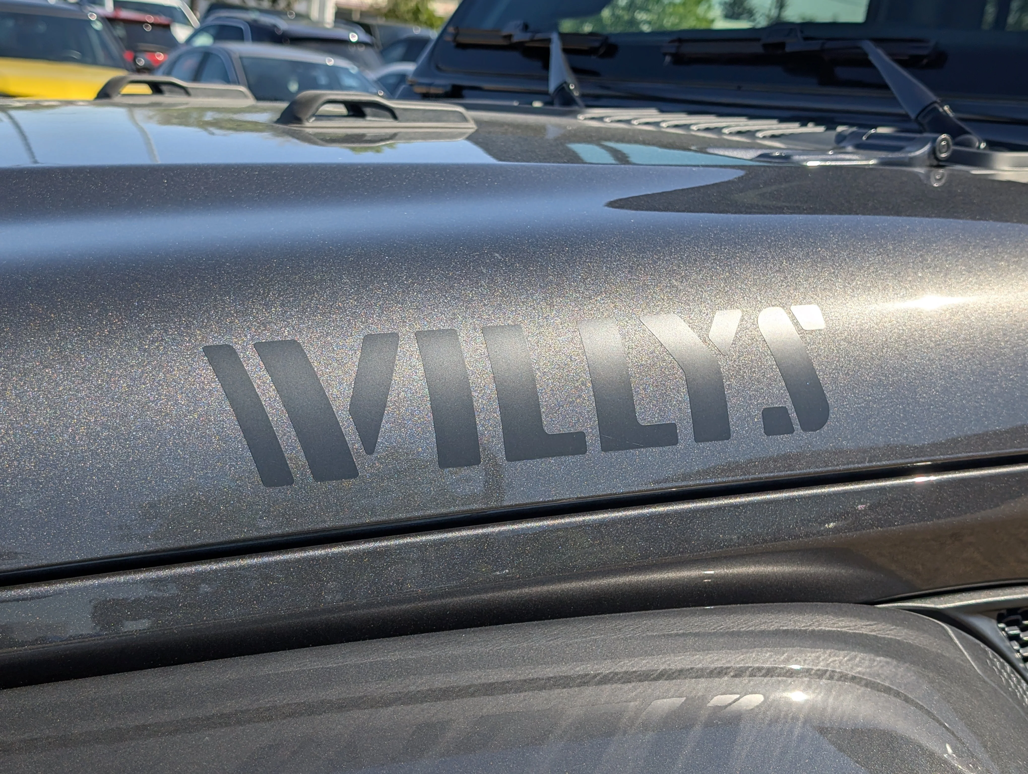 New 2026 Granite Crystal Metallic Jeep Willys image 17