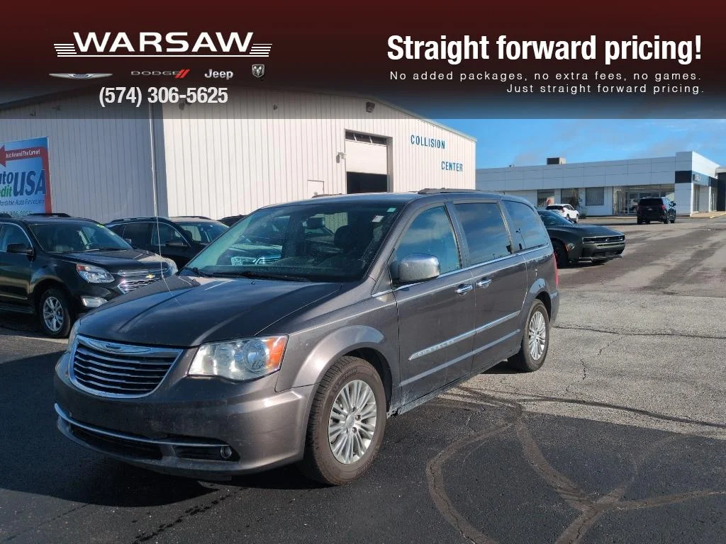 Used 2016 Granite Crystal Metallic Clearcoat Chrysler Touring-L Anniversary Edition image 1